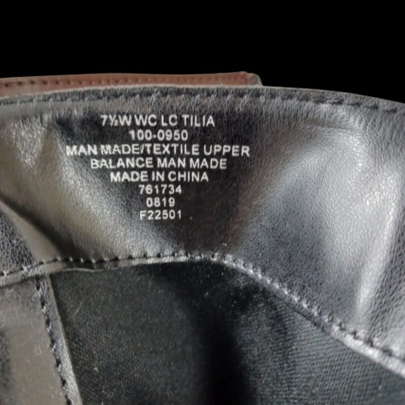 LIZ CLAIBORNE Tilia Tall Wide Calf Riding Boots 7.5 Wide - Picture 11 of 11